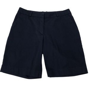 H&M Womens Navy Blue Trouser Shorts